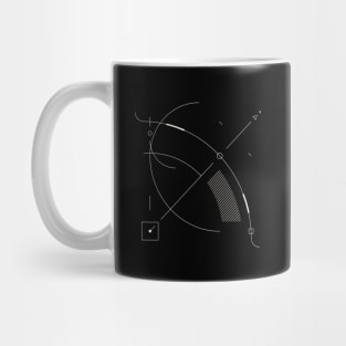 Geometric Exploration 29 - Bow & Arrow Mug